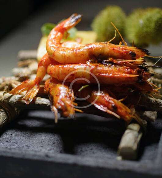 Grilled Tiger Prawns